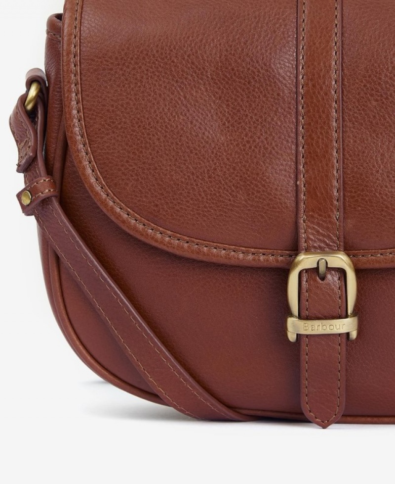 Barbour Laire Medium Saddle Maro | VPLD3483