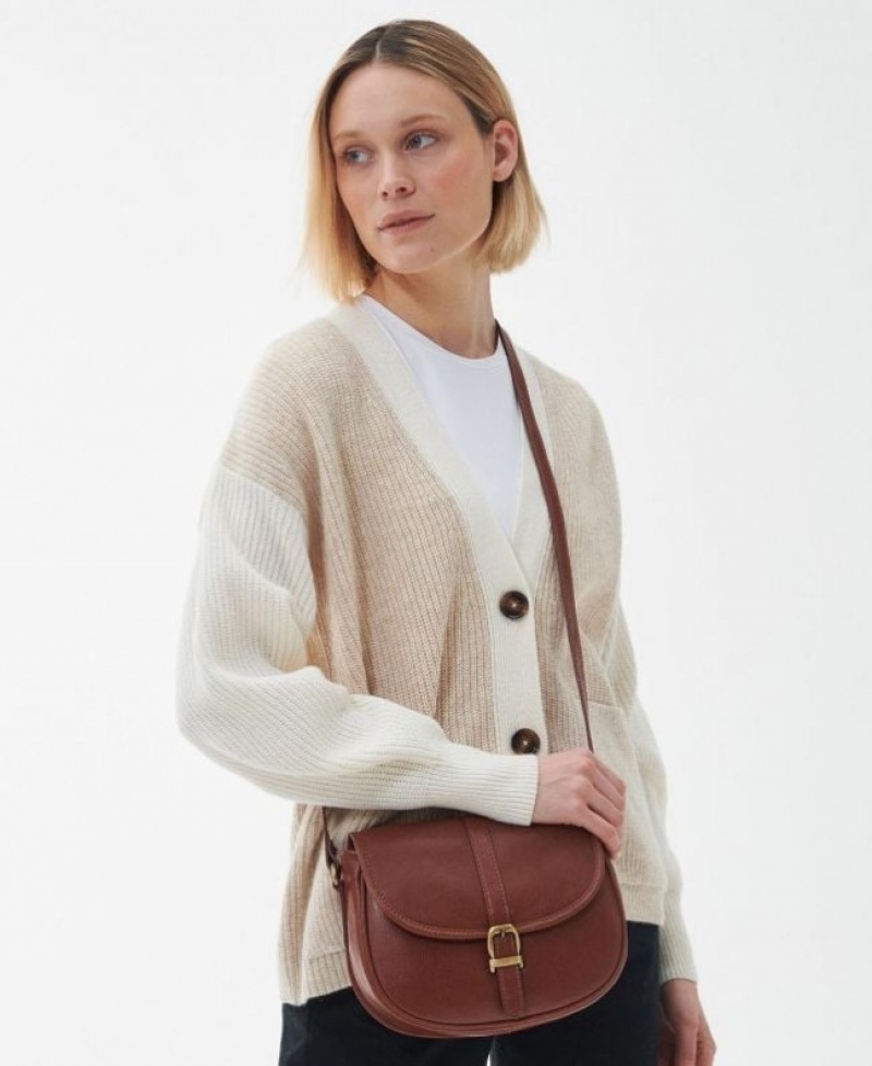 Barbour Laire Medium Saddle Maro | VPLD3483