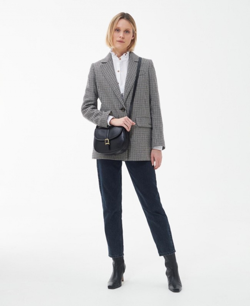Barbour Laire Medium Saddle Negrii | LWTR1655