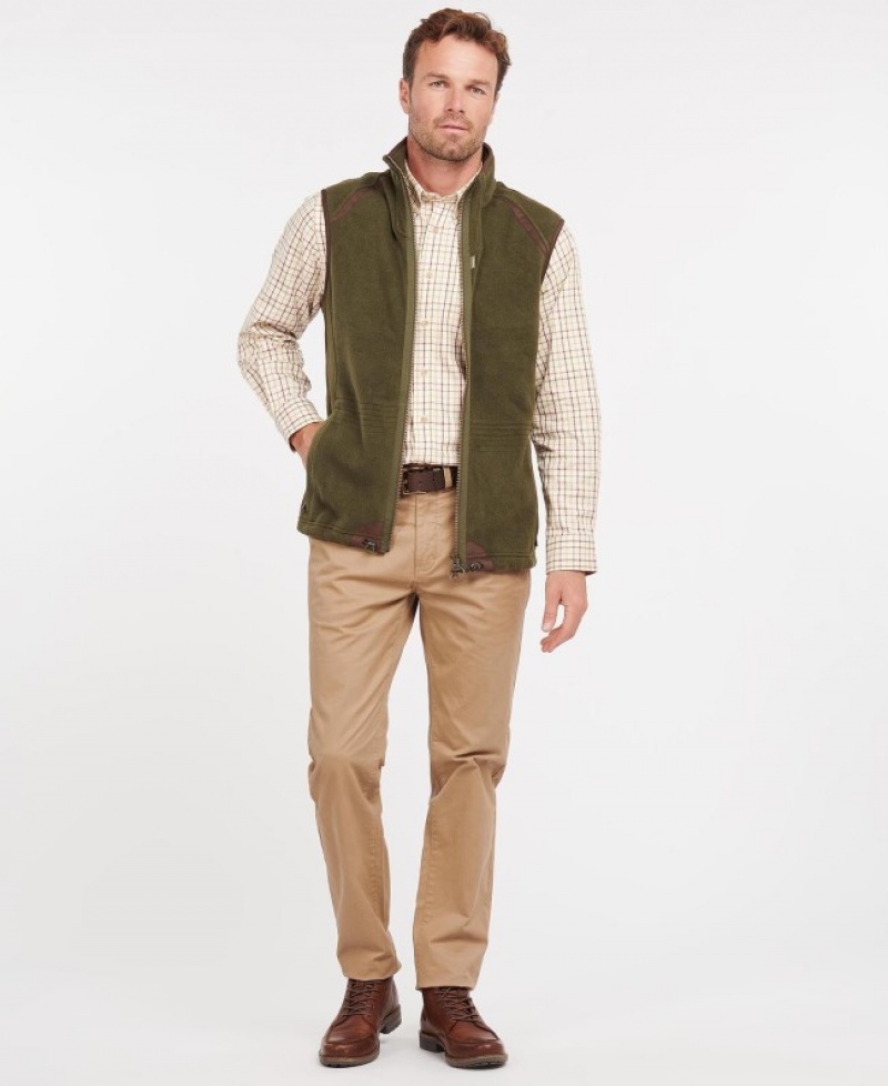 Barbour Langdale Gilet Verzi | GUHB9859
