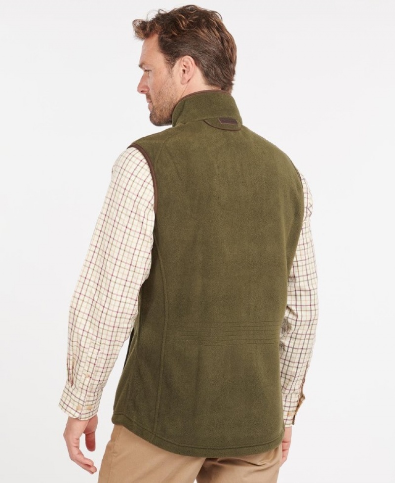 Barbour Langdale Gilet Verzi | GUHB9859