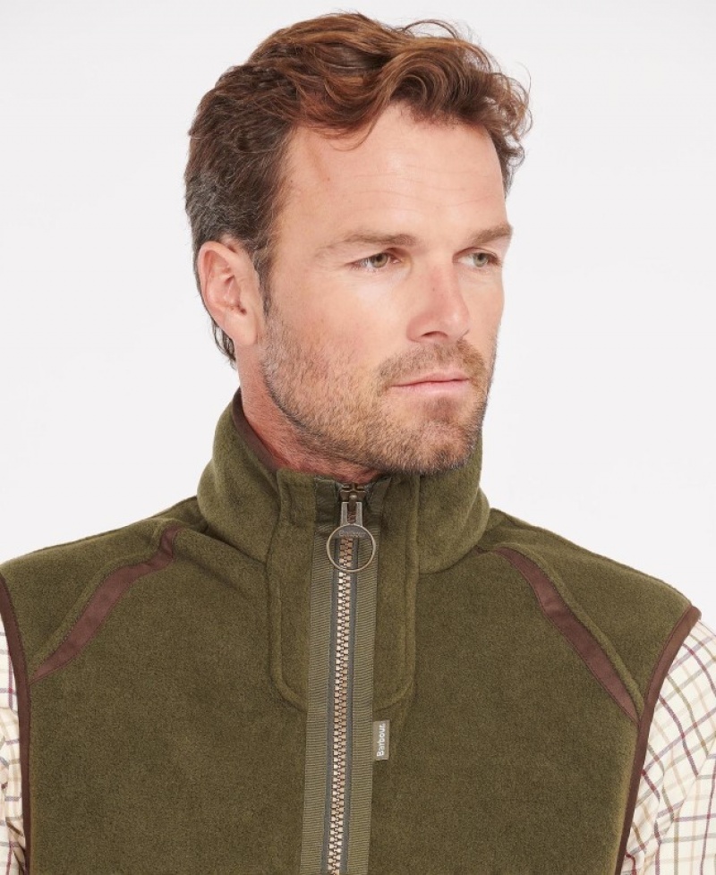 Barbour Langdale Gilet Verzi | GUHB9859