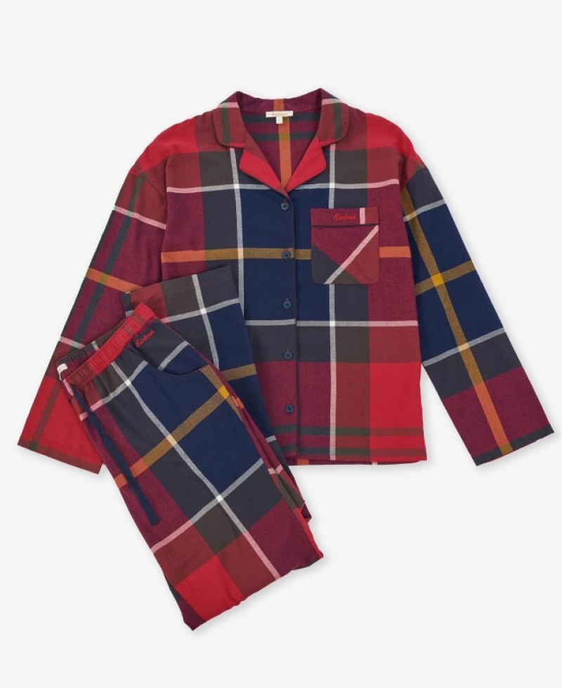 Barbour Large Scale Ellery PJ Rosii | VSQG3900