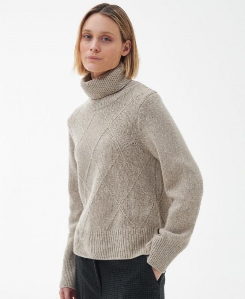 Barbour Laverne Tricotate Bej | WAYI5166