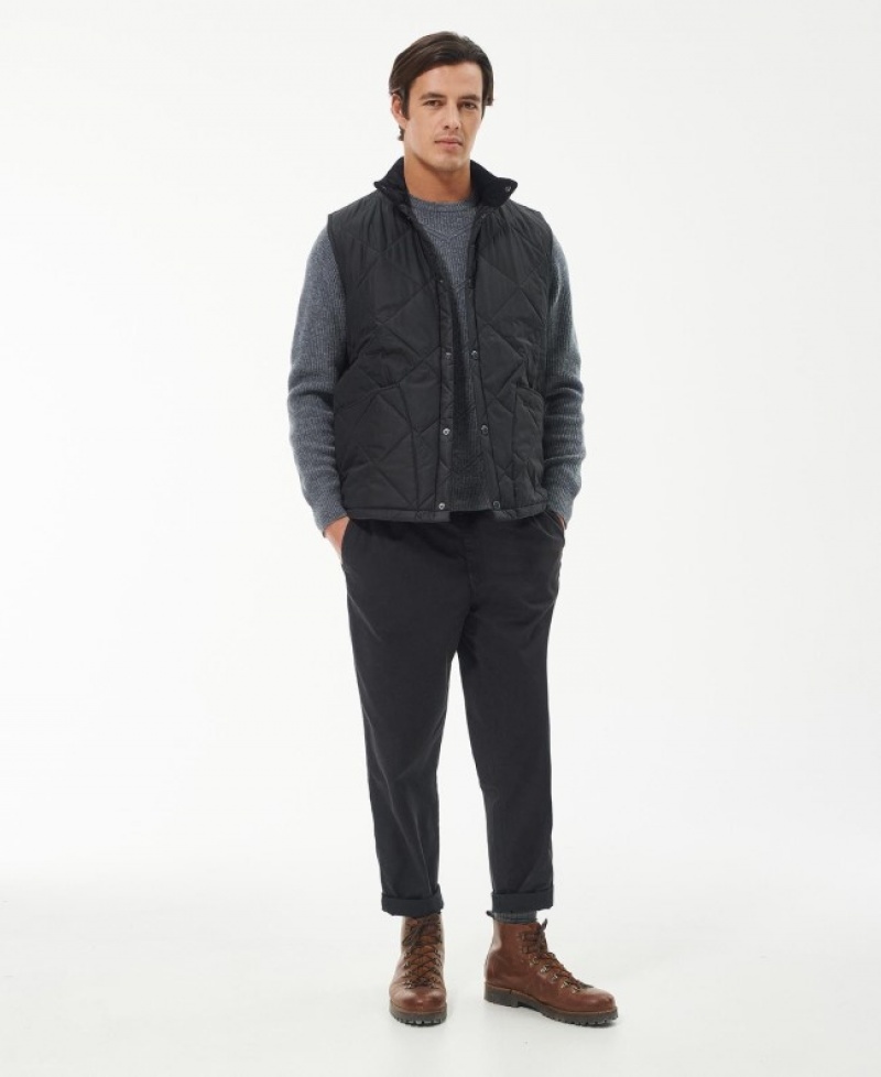 Barbour Liddesdale Gilet Negrii | WGSM3838