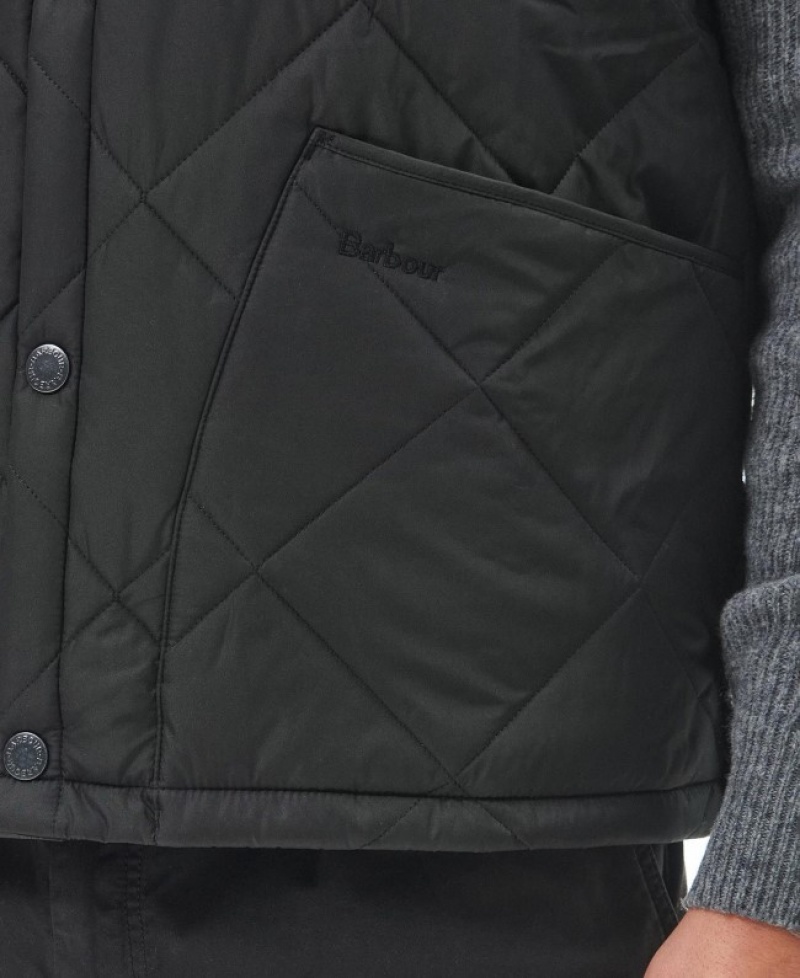 Barbour Liddesdale Gilet Negrii | WGSM3838