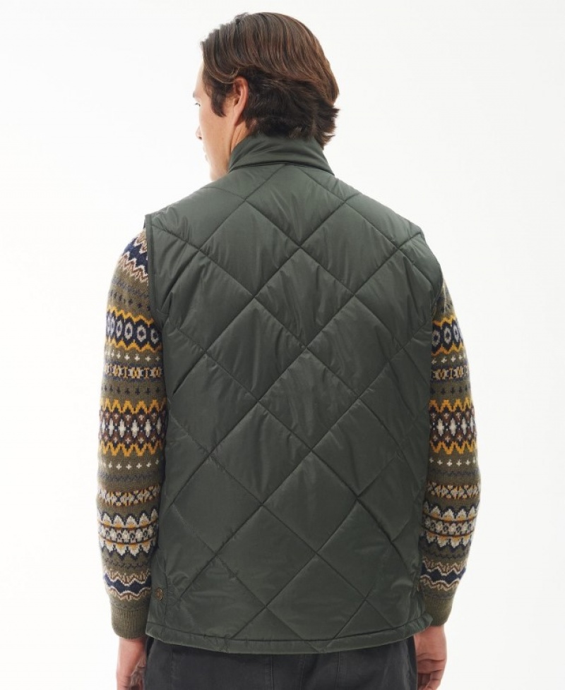 Barbour Liddesdale Gilet Verzi | WCHA3438