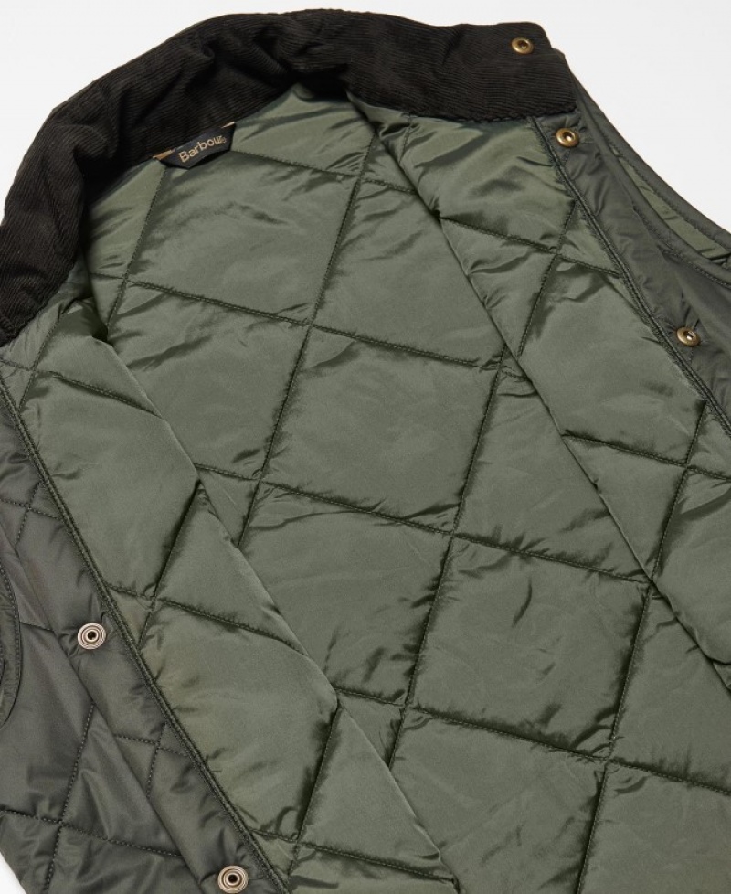 Barbour Liddesdale Gilet Verzi | WCHA3438