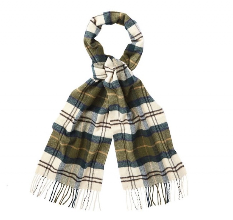 Barbour Lână Cashmere Tartan Galbeni | NCYL1943
