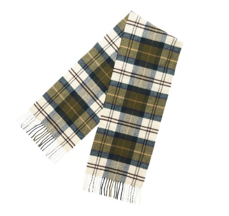 Barbour Lână Cashmere Tartan Galbeni | NCYL1943