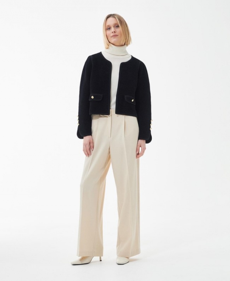 Barbour Loretta Tricotate Negrii | IDUF0881