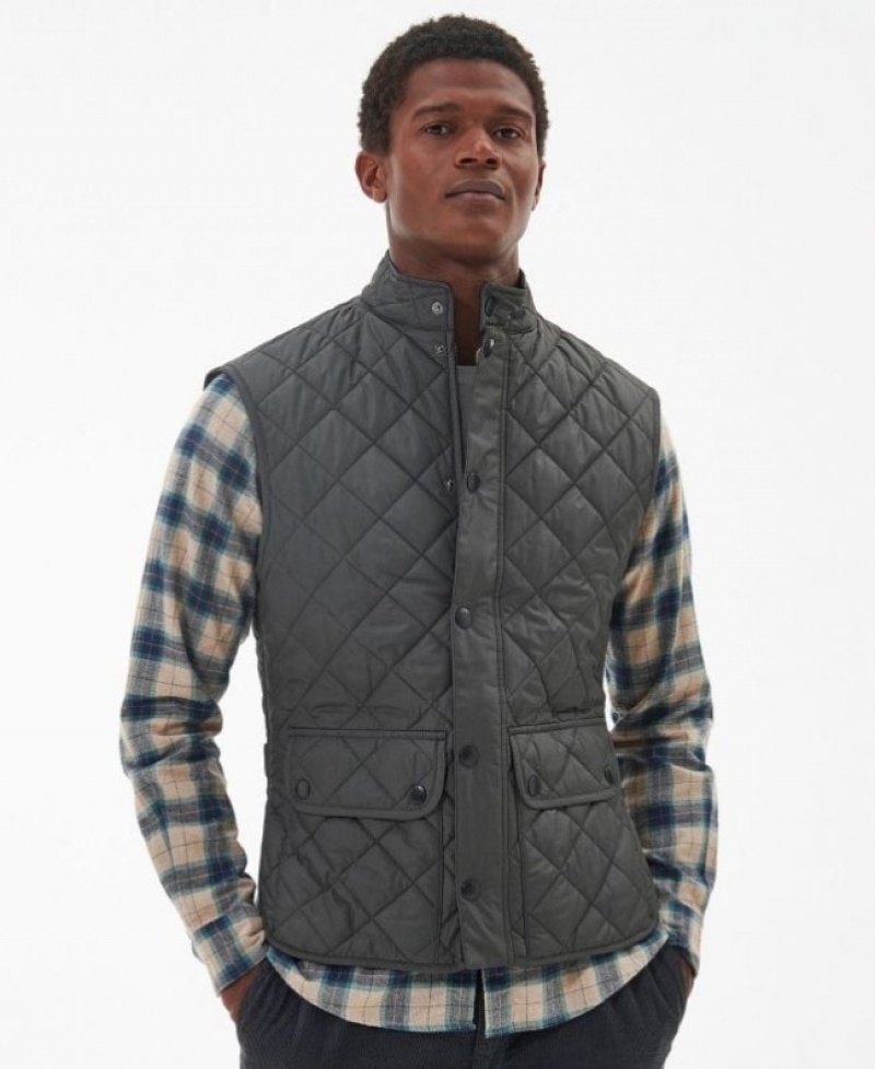 Barbour Lowerdale Gilet Gri | RYAY8052