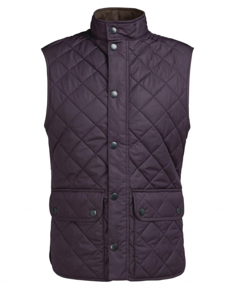 Barbour Lowerdale Gilet Violet | MGVH9615