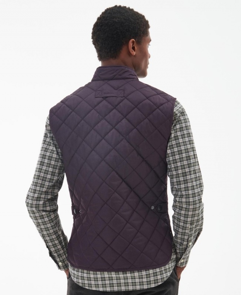Barbour Lowerdale Gilet Violet | MGVH9615