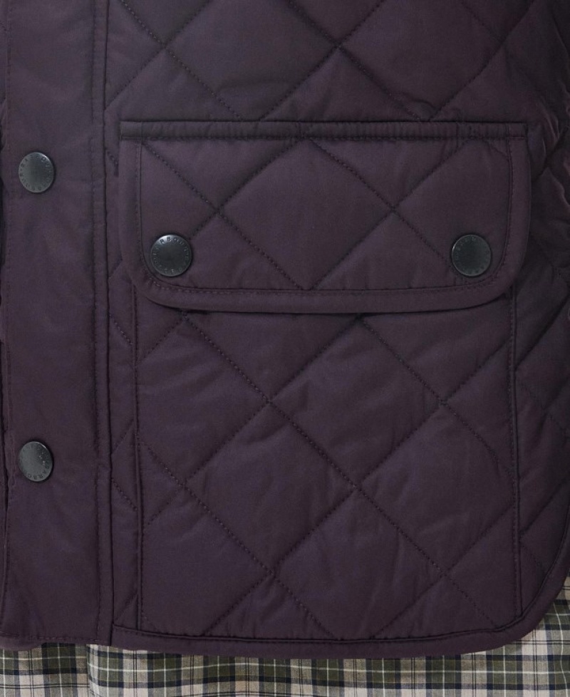 Barbour Lowerdale Gilet Violet | MGVH9615
