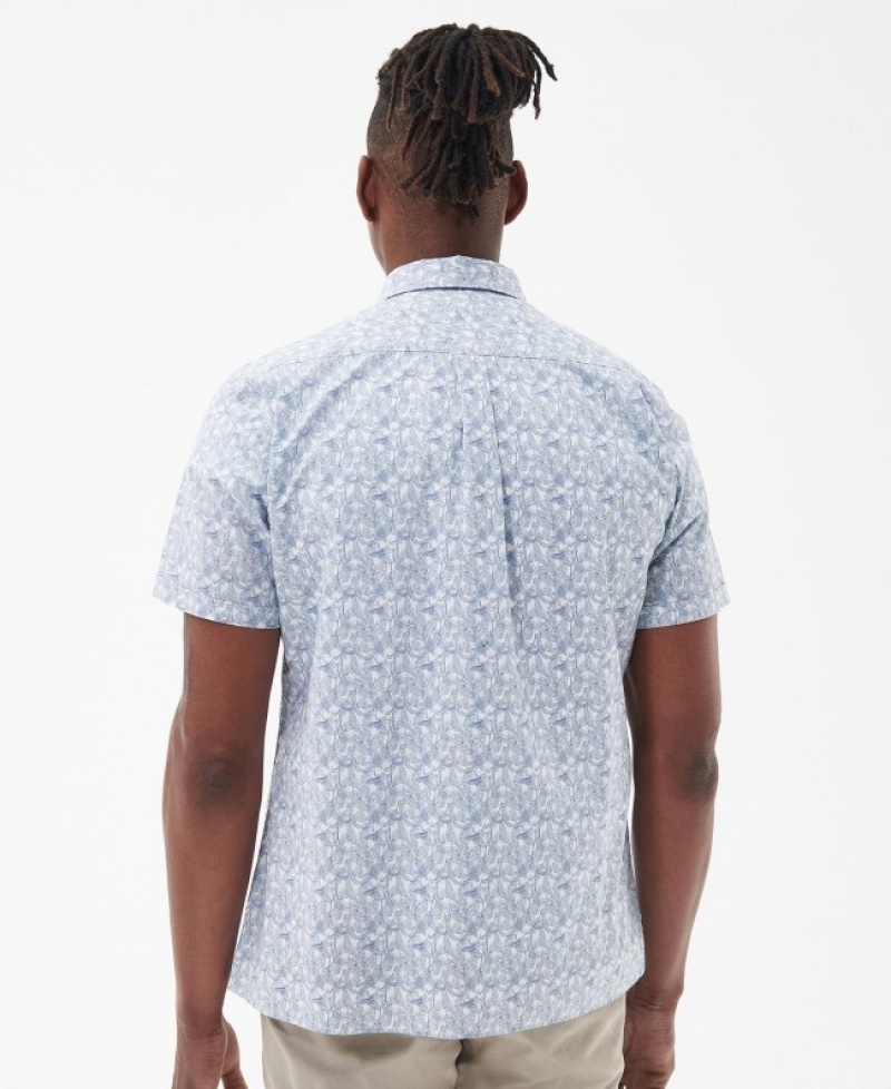 Barbour Lowick Regular Summer Albi Albastri | JXAF2500