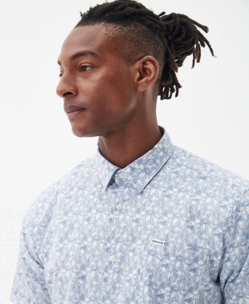 Barbour Lowick Regular Summer Albi Albastri | JXAF2500