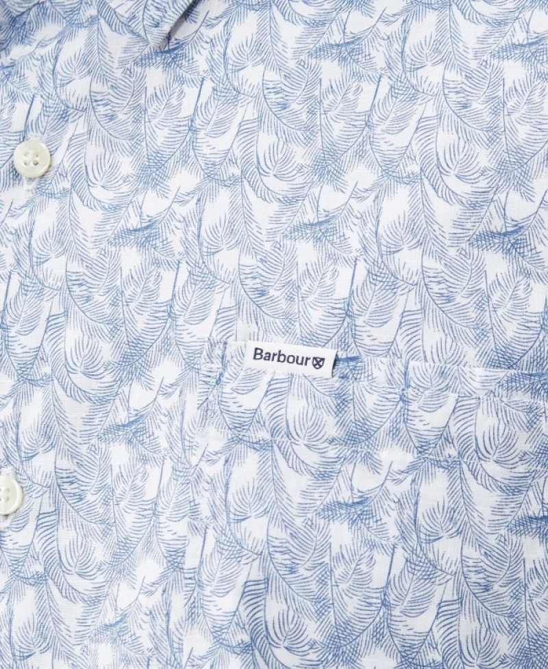Barbour Lowick Regular Summer Albi Albastri | JXAF2500