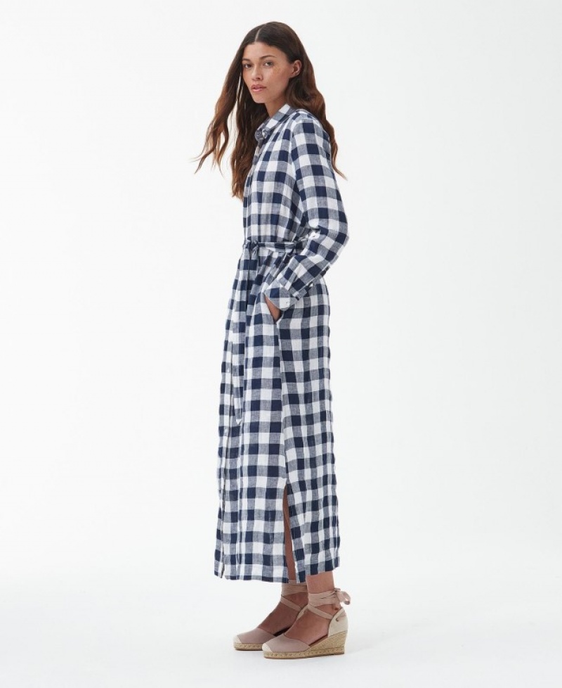 Barbour Marine Maxi Albastri Albi | XKLA6530