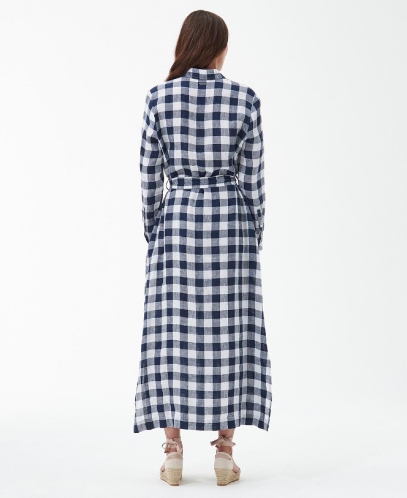 Barbour Marine Maxi Albastri Albi | XKLA6530