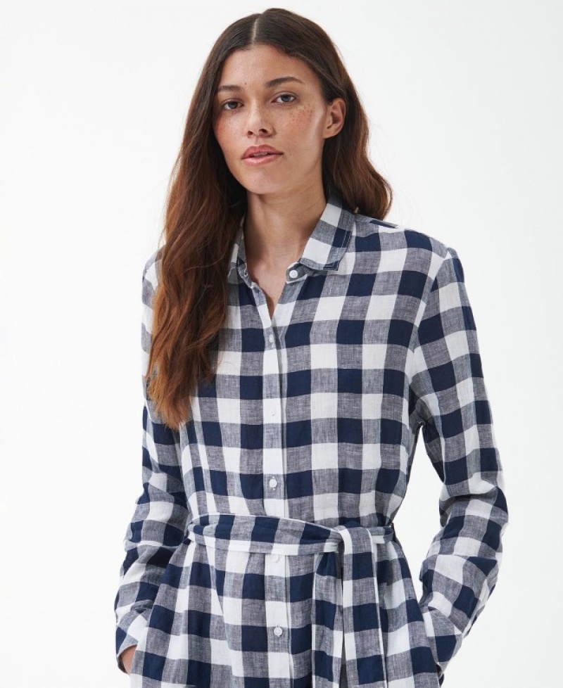 Barbour Marine Maxi Albastri Albi | XKLA6530