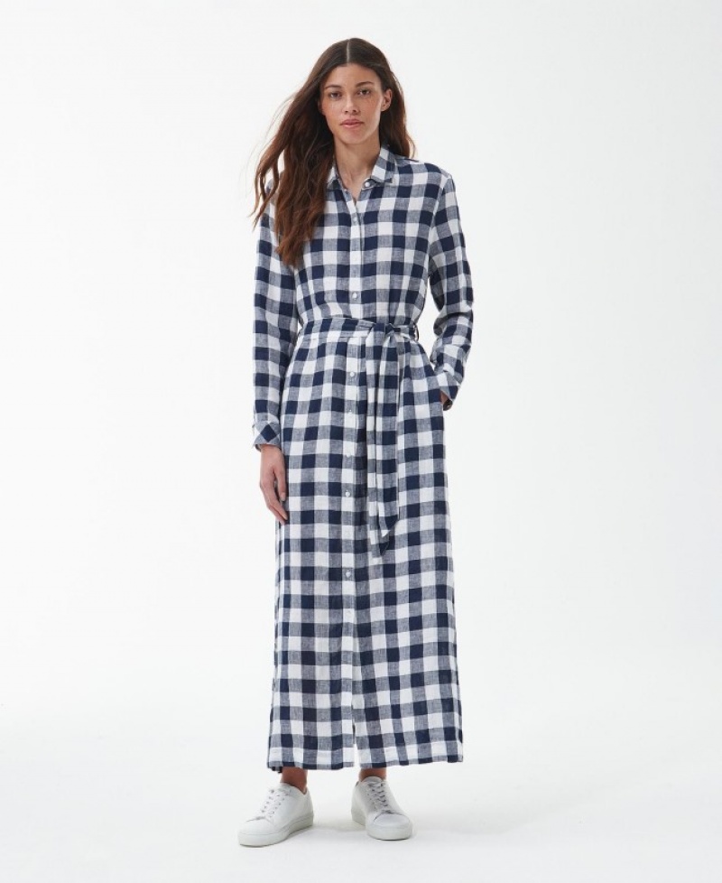 Barbour Marine Maxi Albastri Albi | XKLA6530