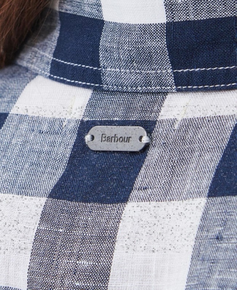 Barbour Marine Maxi Albastri Albi | XKLA6530