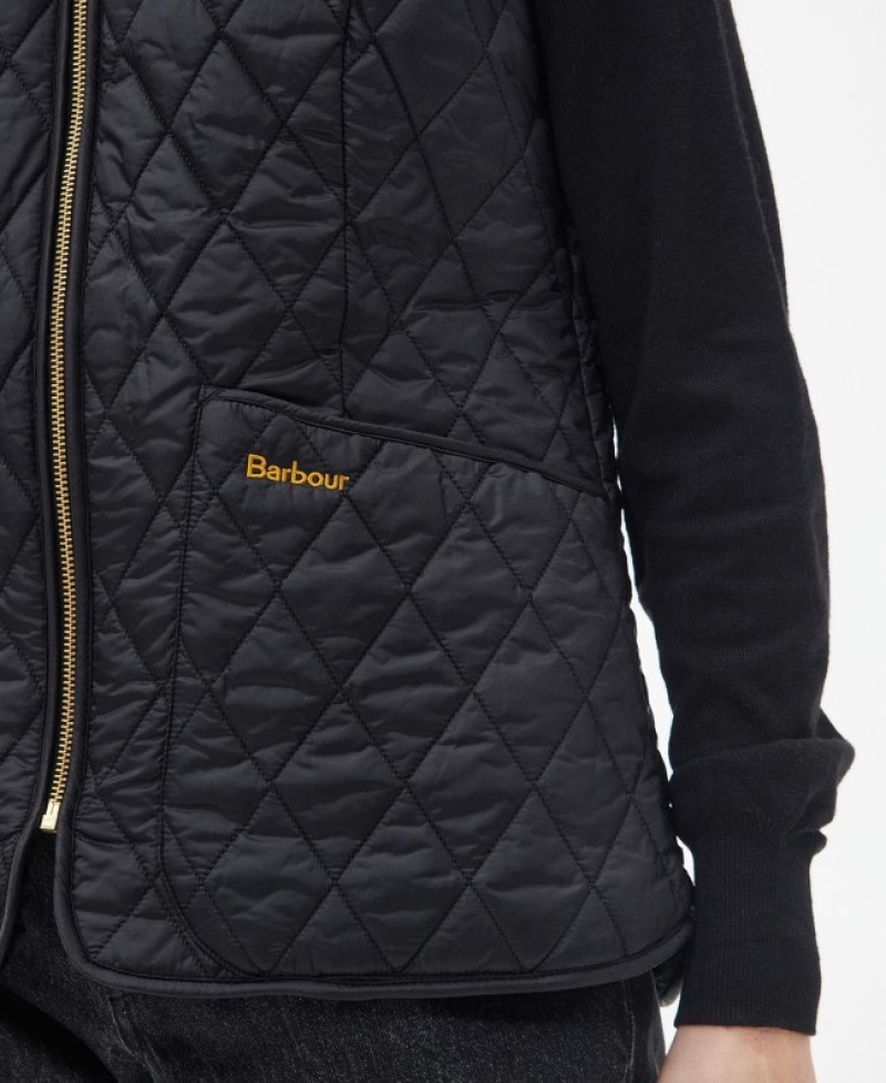 Barbour Markenfield Liner Waistcoat Negrii | TGOB0951