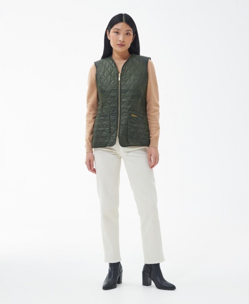 Barbour Markenfield Liner Waistcoat Verzi | POUI8883
