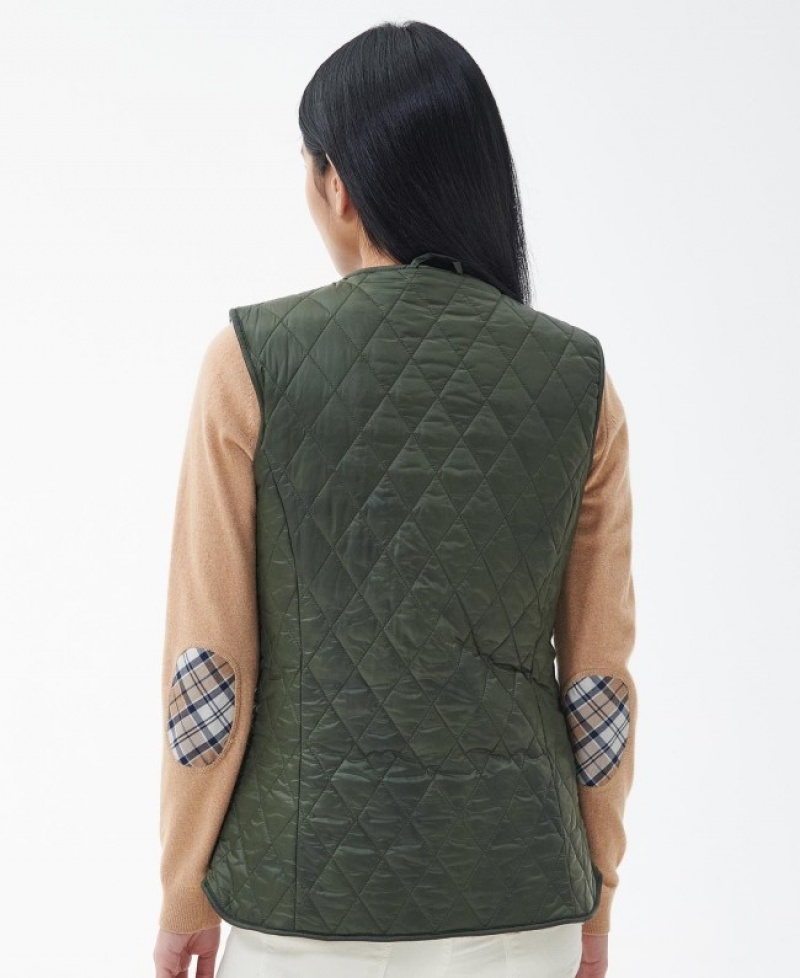 Barbour Markenfield Liner Waistcoat Verzi | POUI8883