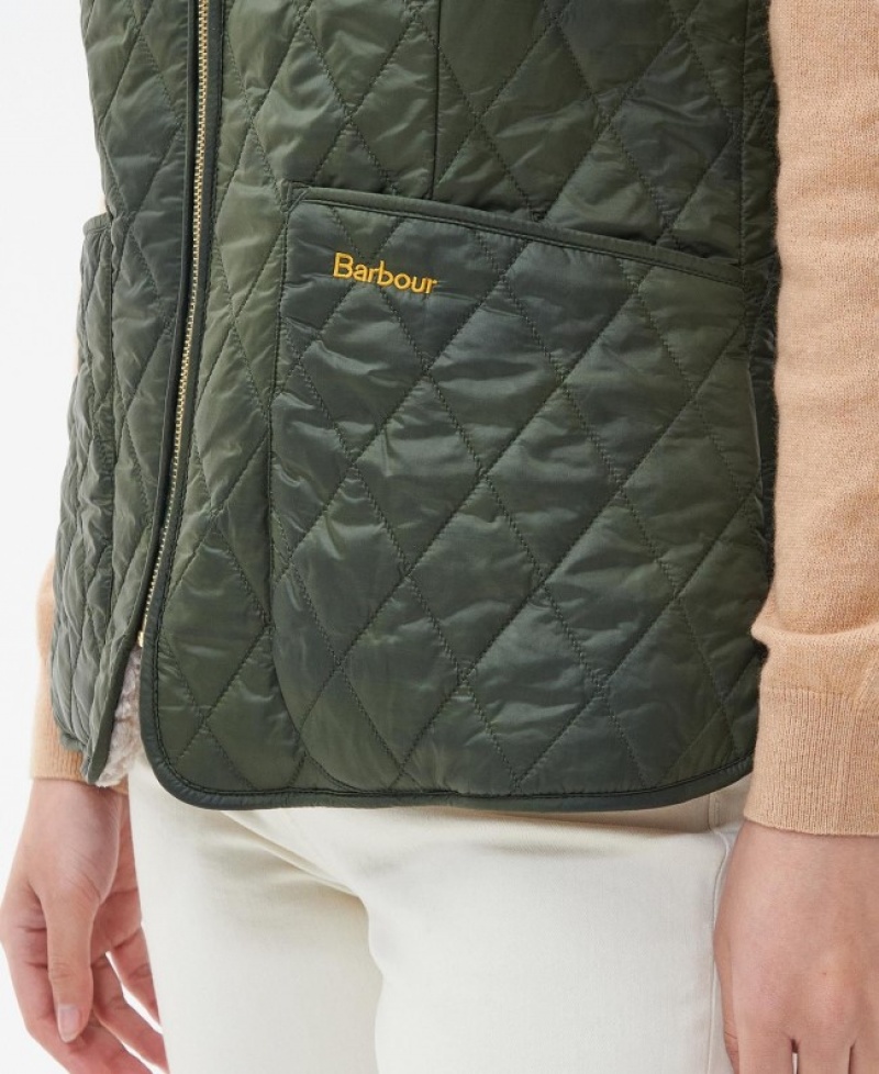 Barbour Markenfield Liner Waistcoat Verzi | POUI8883