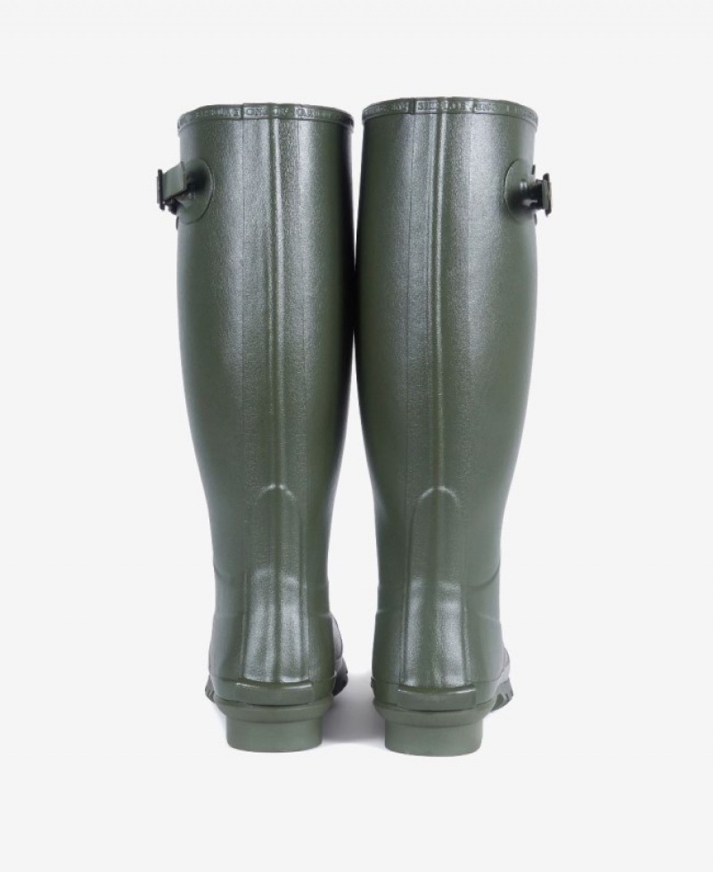 Barbour Men's Bede Wellington Masline Verzi | RDYK9933