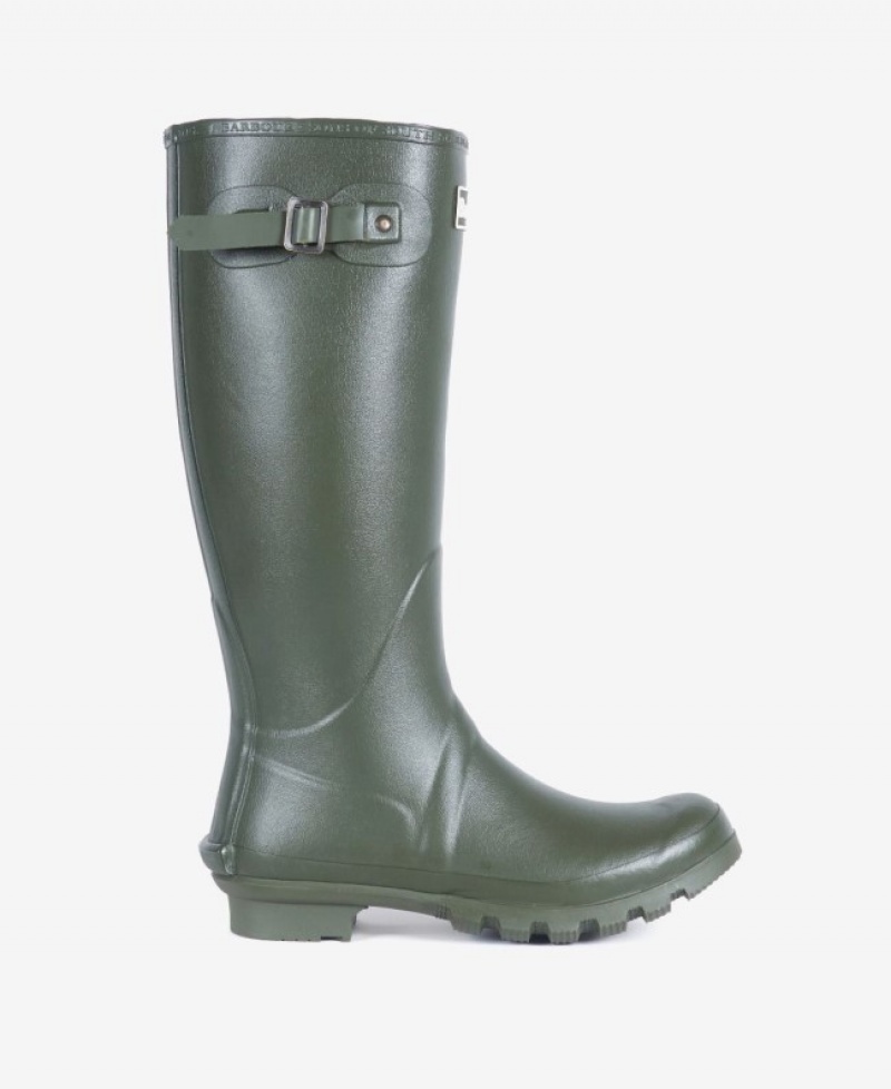 Barbour Men's Bede Wellington Masline Verzi | RDYK9933