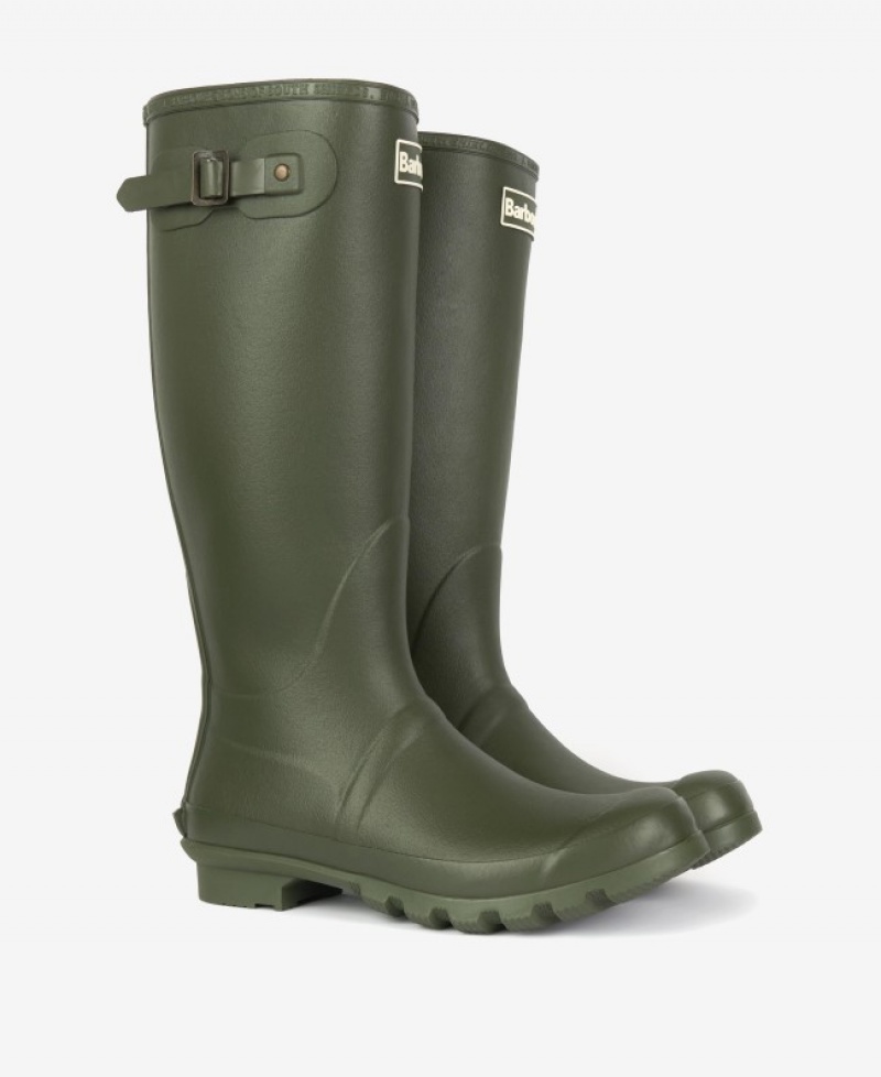 Barbour Men's Bede Wellington Masline Verzi | RDYK9933