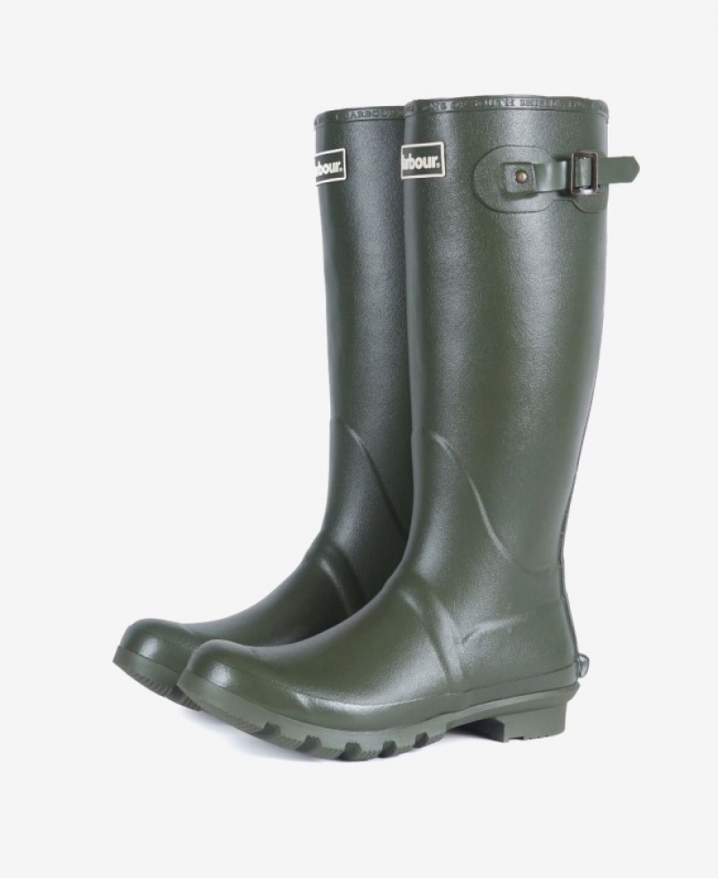 Barbour Men's Bede Wellington Masline Verzi | RDYK9933