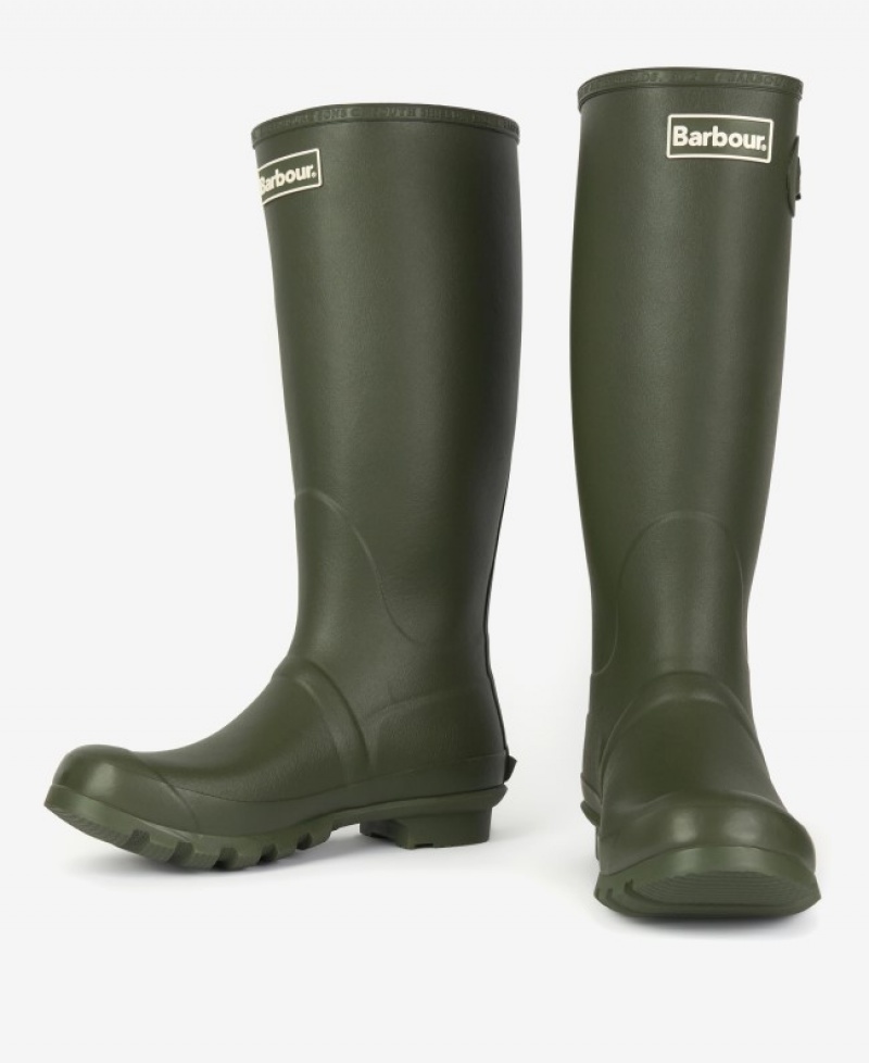 Barbour Men's Bede Wellington Masline Verzi | RDYK9933