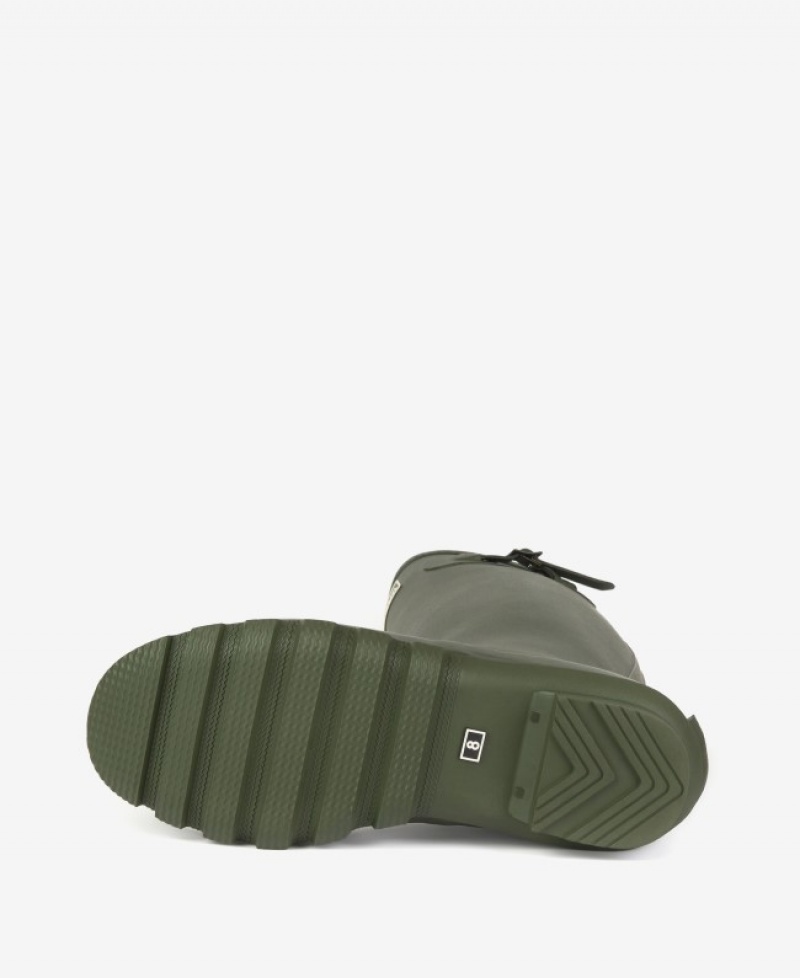 Barbour Men's Bede Wellington Masline Verzi | RDYK9933