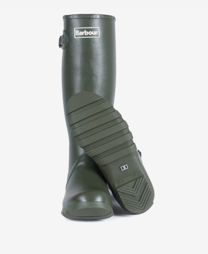 Barbour Men's Bede Wellington Masline Verzi | RDYK9933