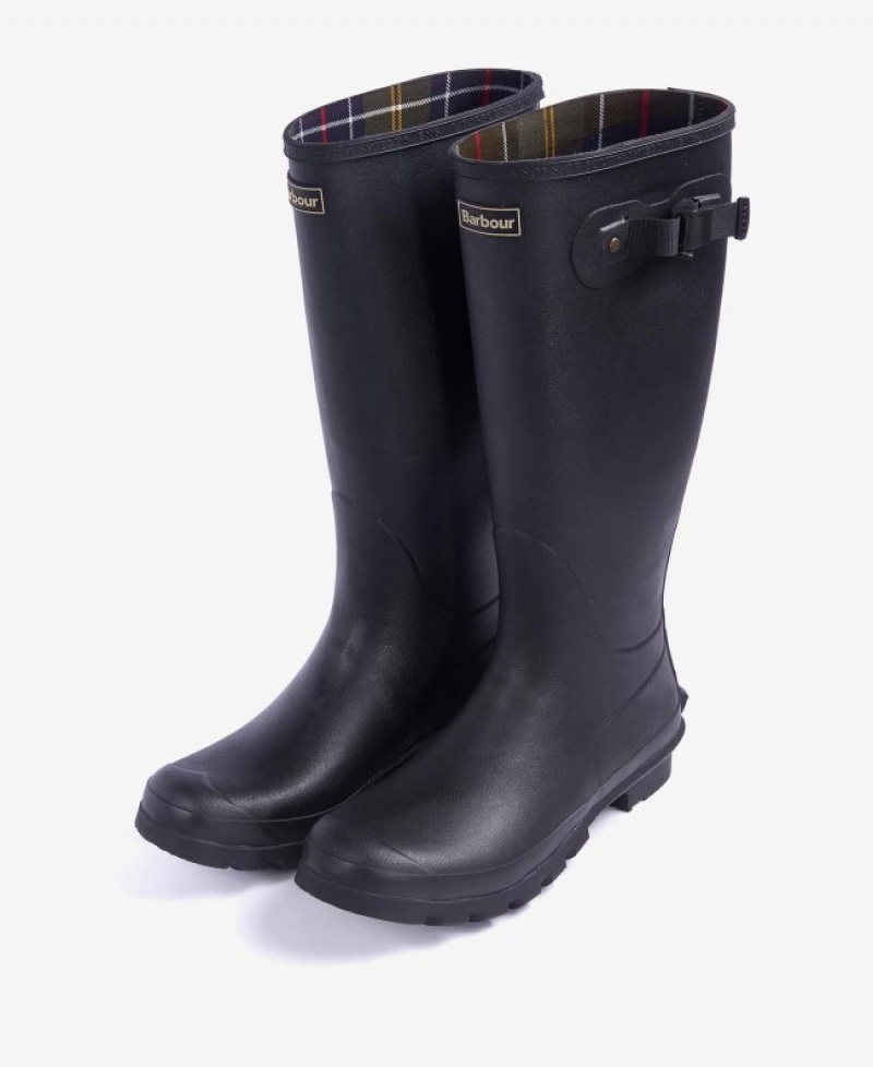 Barbour Men's Bede Wellington Negrii | MXCX6348
