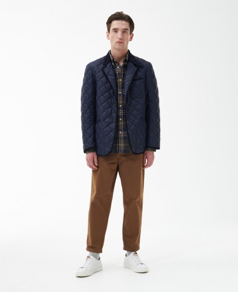 Barbour Modern Liddesdale Bleumarin | YPEB0837
