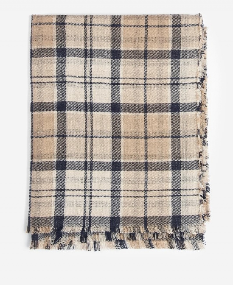 Barbour Montieth Reversible Tartan Bej | YMIJ6690