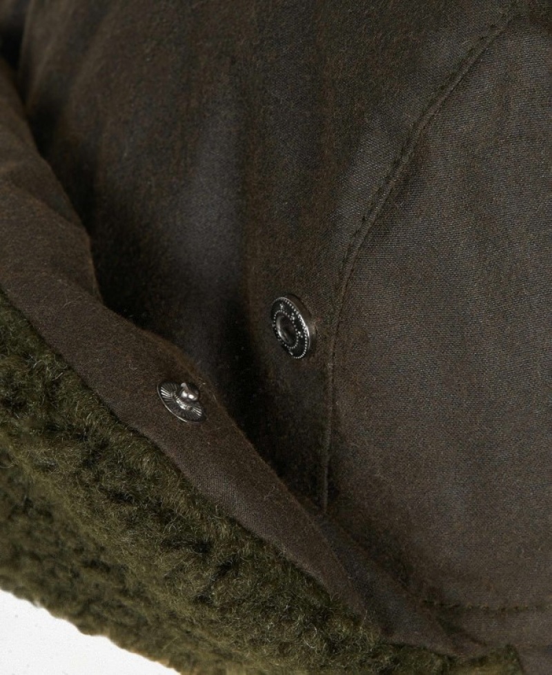 Barbour Morar Wax Trapper Masline Verzi | FJNK4109
