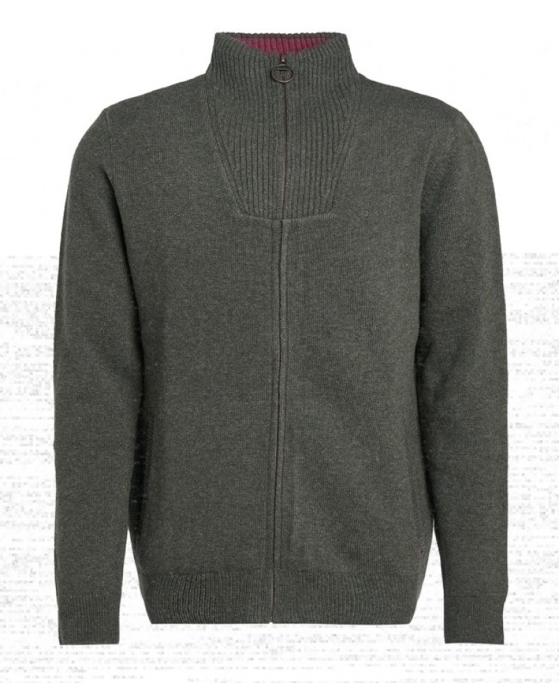Barbour Nelson Essential Full-Zip Verzi | VDAZ1013