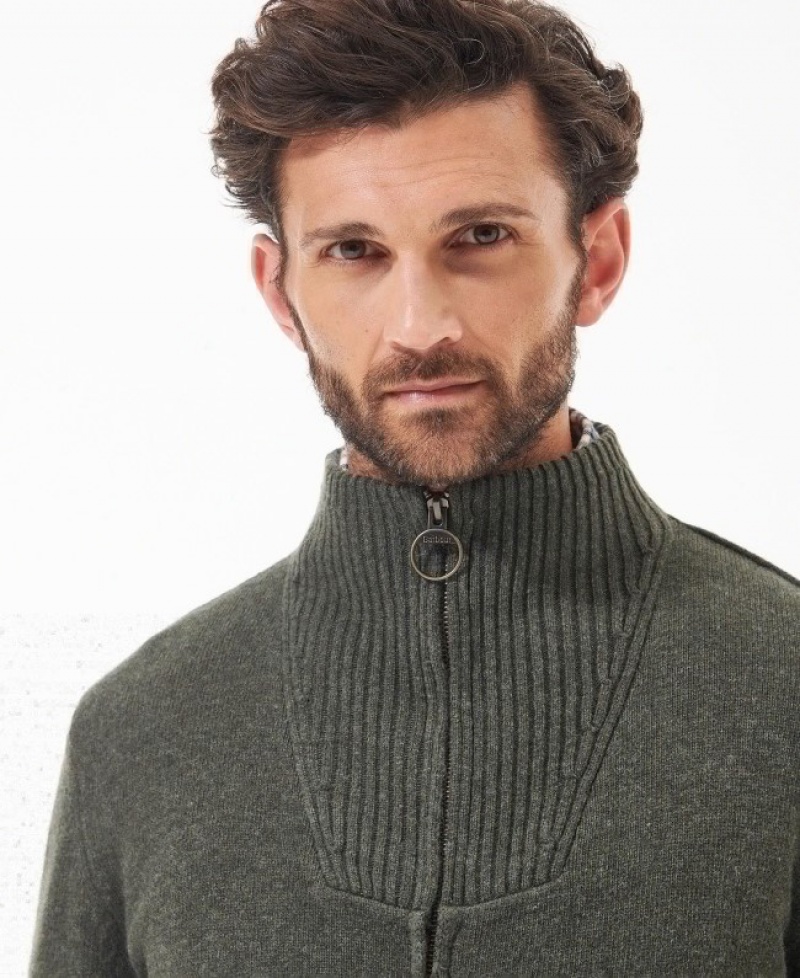 Barbour Nelson Essential Full-Zip Verzi | VDAZ1013