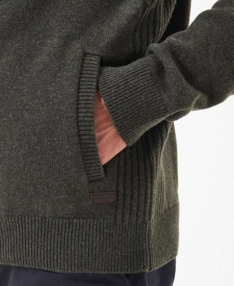Barbour Nelson Essential Full-Zip Verzi | VDAZ1013
