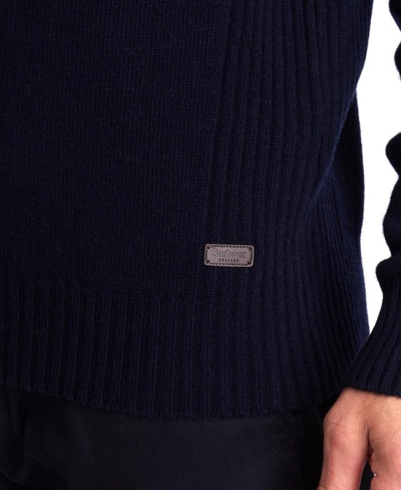 Barbour Nelson Essential Half Zip Bleumarin | NAXB1559
