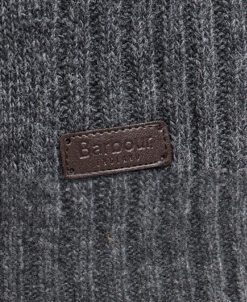 Barbour Nelson Essential Half Zip Gri | KSUO7624