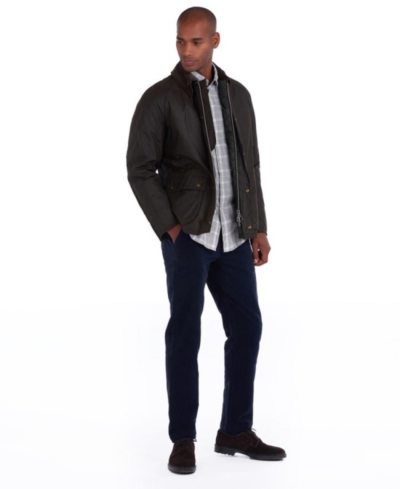 Barbour Neuston Moleskin Albastri | WFQU2858