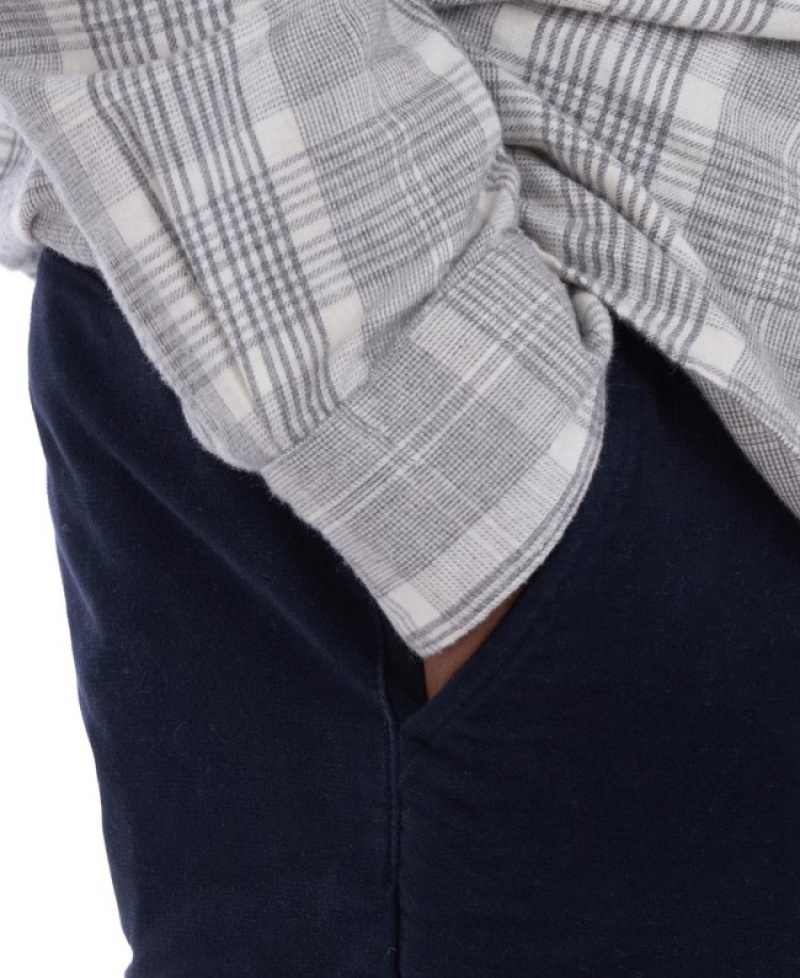 Barbour Neuston Moleskin Albastri | WFQU2858