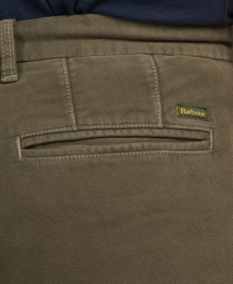 Barbour Neuston Moleskin Masline Verzi | IZIO7856